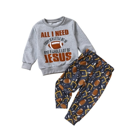 Bagilaanoe Toddler Baby Boy Long Pants Set Letter Print Long Sleeve Sweatshirt Pullover Tops + Rugby Print Sweatpants 12M 18M 24M 3T 4T 5T Kids Casual Sweatsuits
Bagilaanoe Toddler Baby Boy Long Pants Set Letter Print Long Sleeve Sweatshirt Pullover Tops + Rugby Print Sweatpants 12M 18M 24M 3T 4T 5T Kids Casual Sweatsuits