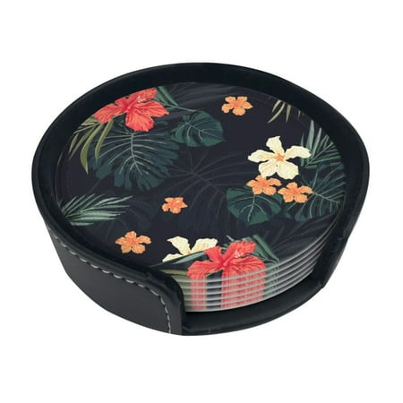 Round Pu Leather Coaster Plant Protags Heat - Resistant Beverage Cup Mat-Fancy Decor For Kitchen Office Dining Room Table - Drink Protector 6-Slice
Round Pu Leather Coaster Plant Protags Heat - Resistant Beverage Cup Mat-Fancy Decor For Kitchen Office Dining Room Table - Drink Protector 6-Slice