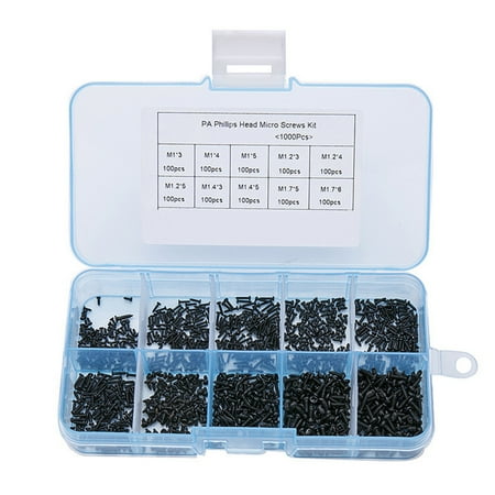 GRJIRAC Phillips Head Micro Screws Round Head Self-Tapping Electronic Mini Screws
GRJIRAC Phillips Head Micro Screws Round Head Self-Tapping Electronic Mini Screws