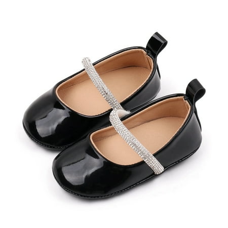 Biezeib Baby Girls Princess Shoes Soft PU Leather Shiny Rhinestones Non-slip Bottom First Walker Shoes Toddler Shoes
Biezeib Baby Girls Princess Shoes Soft PU Leather Shiny Rhinestones Non-slip Bottom First Walker Shoes Toddler Shoes
