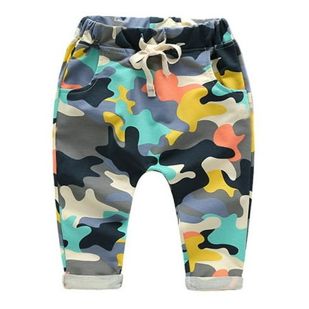 HOTWINTER Newborn Baby Boy Outfits Long Camouflage Pants Clothes