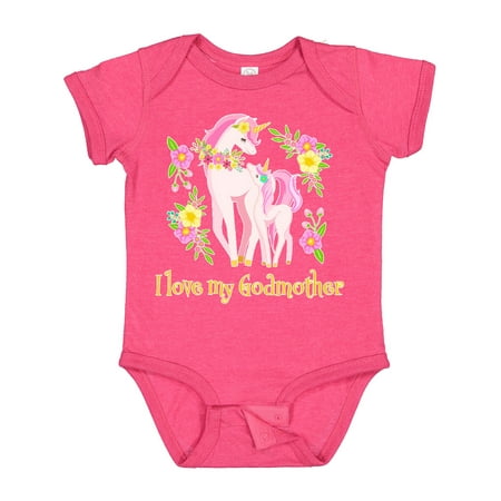 Inktastic I Love My Godmother Unicorn with Pink and Yellow Flowers Gift Baby Boy or Baby Girl Bodysuit
Inktastic I Love My Godmother Unicorn with Pink and Yellow Flowers Gift Baby Boy or Baby Girl Bodysuit