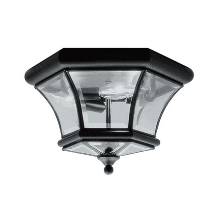 Semi Flush Mounts 3 Light With Clear Beveled Glass Black size 13 in 180 Watts - World of Crystal
Semi Flush Mounts 3 Light With Clear Beveled Glass Black size 13 in 180 Watts - World of Crystal