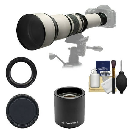 Rokinon 650-1300mm f\/8-16 Telephoto Zoom Lens with 2x Teleconverter (=650-2600mm) for Nikon D3200, D3300, D5300, D5500, D7100, D7200, D750 Camera Rokinon 650-1300mm f\/8-16 Telephoto Zoom Lens with 2x Teleconverter (=650-2600mm) for Nikon D3200, D3300, D5300, D5500, D7100, D7200, D750 Camera