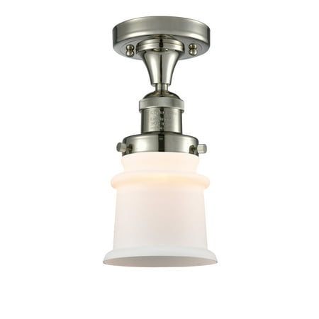 Innovations Lighting 517-1Ch Small Canton Small Canton 1 Light 6 Wide Semi-Flush Ceiling