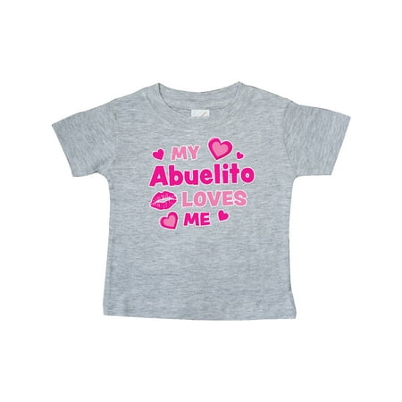 Inktastic Valentine s Day My Abuelito Loves Me Hearts and Lips Gift Baby Boy or Baby Girl T-Shirt
Inktastic Valentine s Day My Abuelito Loves Me Hearts and Lips Gift Baby Boy or Baby Girl T-Shirt