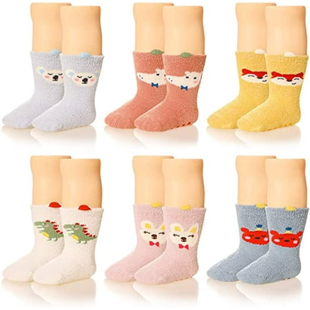 Baby Boys Girls Soft Fuzzy Slipper Socks Non-Slip Cozy Winter Fluffy Warm Kids Toddler Socks 5 Pairs(M)
Baby Boys Girls Soft Fuzzy Slipper Socks Non-Slip Cozy Winter Fluffy Warm Kids Toddler Socks 5 Pairs(M)