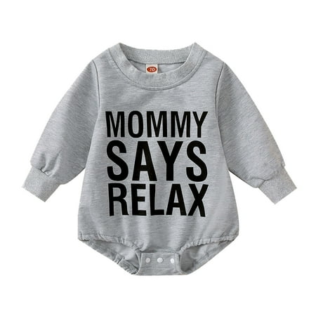 Soft Bodysuit For Kids Boys Girls Long Sleeve Letter Prints Pullover Romper Sweatshirt Bodysuits
Soft Bodysuit For Kids Boys Girls Long Sleeve Letter Prints Pullover Romper Sweatshirt Bodysuits
