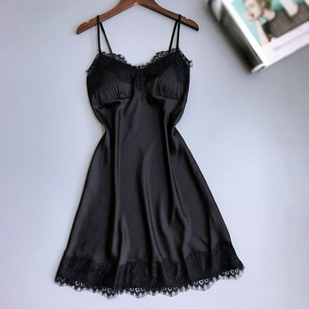 Velocity Pure Color Lace V-neck Lace Edge Simple Adjustable Thin Home Sling Nightdress
Velocity Pure Color Lace V-neck Lace Edge Simple Adjustable Thin Home Sling Nightdress