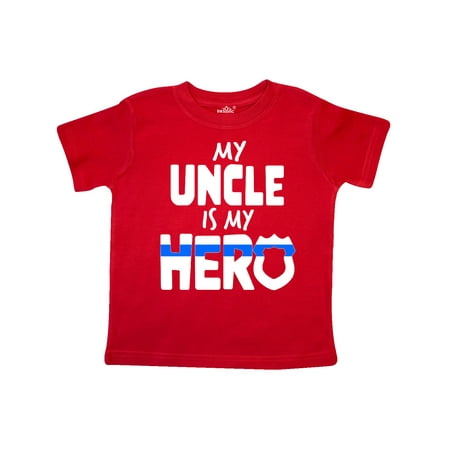 Inktastic My Uncle is my Hero Police Officer Family Gift Toddler Boy or Toddler Girl T-Shirt
Inktastic My Uncle is my Hero Police Officer Family Gift Toddler Boy or Toddler Girl T-Shirt