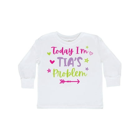 Inktastic Child Funny Today Im Tias Problem Gift Toddler Toddler Girl Long Sleeve T-Shirt
Inktastic Child Funny Today Im Tias Problem Gift Toddler Toddler Girl Long Sleeve T-Shirt