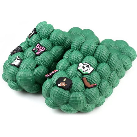 Bubble Slides for Women/Men Massage Bubble Slippers Funny Bubble Shoes Unisex Breathable Beach Sandals Non-slip Spa Slippers Home Bedroom Shower Trendy Ball Slippers
Bubble Slides for Women/Men Massage Bubble Slippers Funny Bubble Shoes Unisex Breathable Beach Sandals Non-slip Spa Slippers Home Bedroom Shower Trendy Ball Slippers