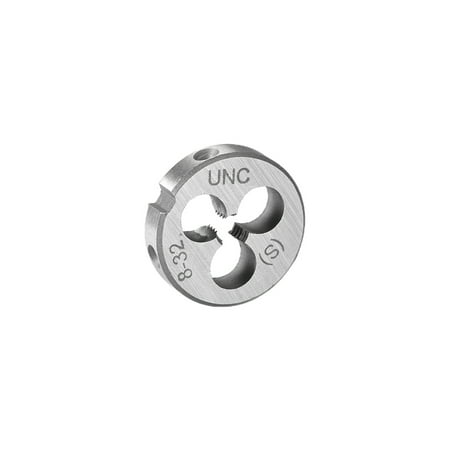 Uxcell 8#-32 UNC Alloy Steel Machine Thread Round Threading Dies