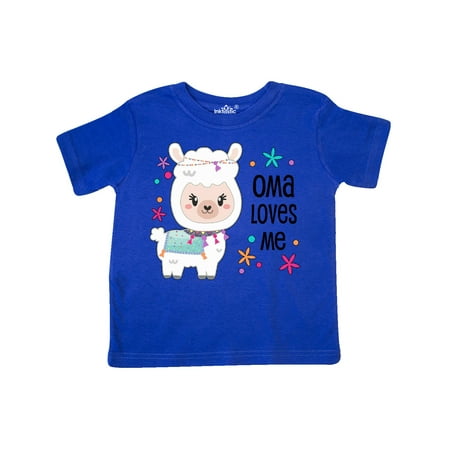 Inktastic Oma Loves Me- cute and happy llama Gift Toddler Boy or Toddler Girl T-Shirt
Inktastic Oma Loves Me- cute and happy llama Gift Toddler Boy or Toddler Girl T-Shirt