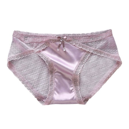 NKOOGH Stain Underwear Women Panties Breathable Mesh Low-Waist Underwear With Bow Fashion Lady Panty pantiies Soft Underwear 2023 Pink XL
NKOOGH Stain Underwear Women Panties Breathable Mesh Low-Waist Underwear With Bow Fashion Lady Panty pantiies Soft Underwear 2023 Pink XL