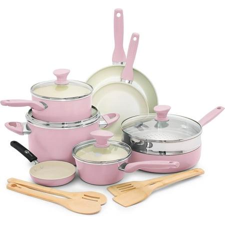 Boyang Healthy Ceramic Nonstick 16 Piece Cookware Pots and Pans Set PFAS-Free Dishwasher Safe
Boyang Healthy Ceramic Nonstick 16 Piece Cookware Pots and Pans Set PFAS-Free Dishwasher Safe