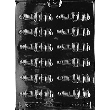 Candyland Crafts Spark Plugs Chocolate Candy Food Safe Plastic with Durable and Reusable Mold | D012 - (4 Pack)
Candyland Crafts Spark Plugs Chocolate Candy Food Safe Plastic with Durable and Reusable Mold | D012 - (4 Pack)