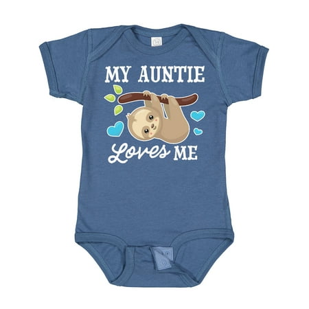 Inktastic My Auntie Loves Me with Sloth and Hearts Gift Baby Boy or Baby Girl Bodysuit
Inktastic My Auntie Loves Me with Sloth and Hearts Gift Baby Boy or Baby Girl Bodysuit