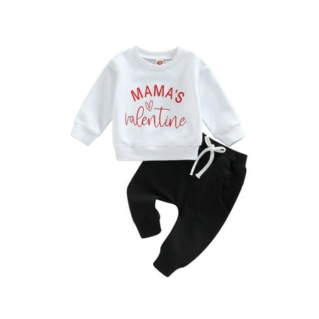Bagilaanoe Toddler Baby Girl Boy Long Pants Set Letter Print Long Sleeve Sweatshirt Pullover Tops + Drawstring Sweatpants 6M 12M 18M 24M 3T Kids Casual Sweatsuits
Bagilaanoe Toddler Baby Girl Boy Long Pants Set Letter Print Long Sleeve Sweatshirt Pullover Tops + Drawstring Sweatpants 6M 12M 18M 24M 3T Kids Casual Sweatsuits