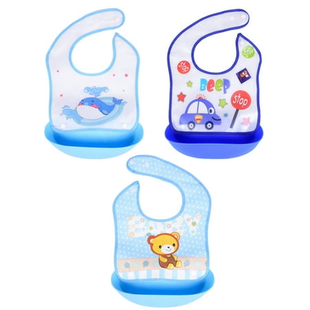 SoftPlasticBabyBibsSetOf3 BPAFreeSoftAdjustableFitWaterproofFeedingBibsforBabiesandToddlers
SoftPlasticBabyBibsSetOf3 BPAFreeSoftAdjustableFitWaterproofFeedingBibsforBabiesandToddlers
