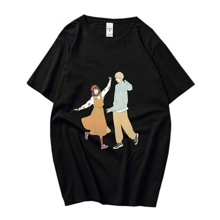 JHPKJSkip and Loafer Women Clothing 100% Cotton Harajuku Graphic Printed T-shirts Casual Tops Unisex Short Sleeve O-neck Streetwear
JHPKJSkip and Loafer Women Clothing 100% Cotton Harajuku Graphic Printed T-shirts Casual Tops Unisex Short Sleeve O-neck Streetwear