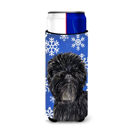 Affenpinscher Winter Snowflakes Holiday Ultra Beverage Insulators for slim cans SS4649MUK
Affenpinscher Winter Snowflakes Holiday Ultra Beverage Insulators for slim cans SS4649MUK