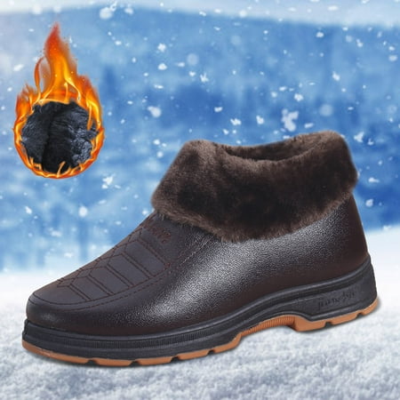 Cathalem Mens Show Boots Fashion Winter Men Snow Boots Thick Soled Non Slip Waterproof Upper Slip On High Mens Size 7 Snow Boots A 10
Cathalem Mens Show Boots Fashion Winter Men Snow Boots Thick Soled Non Slip Waterproof Upper Slip On High Mens Size 7 Snow Boots A 10
