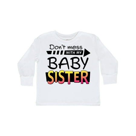 Inktastic Don t Mess with my Baby Sister Gift Toddler Boy or Toddler Girl Long Sleeve T-Shirt
Inktastic Don t Mess with my Baby Sister Gift Toddler Boy or Toddler Girl Long Sleeve T-Shirt