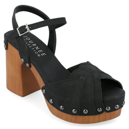 Journee Collection Womens Alary Tru Comfort Foam Platform Clog Open Toe Sandals
Journee Collection Womens Alary Tru Comfort Foam Platform Clog Open Toe Sandals