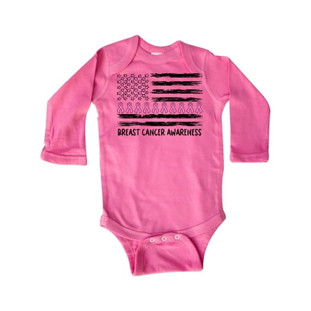 Inktastic Breast Cancer Awareness Pink Ribbons and Flag Gift Baby Boy or Baby Girl Long Sleeve Bodysuit
Inktastic Breast Cancer Awareness Pink Ribbons and Flag Gift Baby Boy or Baby Girl Long Sleeve Bodysuit
