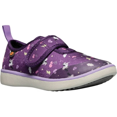 Infant Bogs Kicker Strap Hook and Loop Shoe Purple Multi/Pegasus Rubber 4 M
