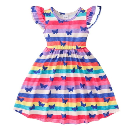 LOVEBAY Toddler Baby Girl Flutter Sleeve Swing Sundress Dress Beach Dress Casual Playwear Sundress Dresses
LOVEBAY Toddler Baby Girl Flutter Sleeve Swing Sundress Dress Beach Dress Casual Playwear Sundress Dresses