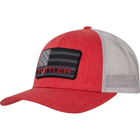 Rattler Ropes caprr28 rattler rope red heather/grey flag patch logo cap Red/Grey N/A
Rattler Ropes caprr28 rattler rope red heather/grey flag patch logo cap Red/Grey N/A