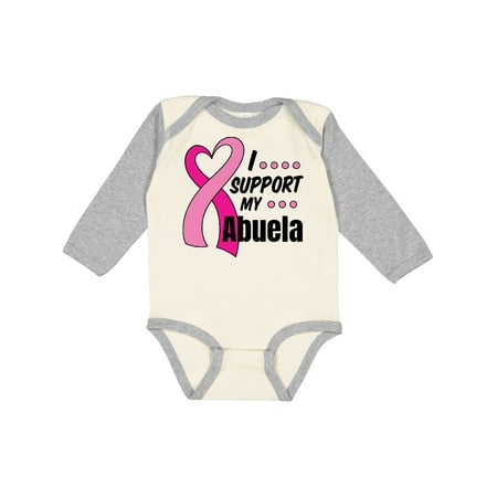 Inktastic Breast Cancer Awareness I Support My Abuela with Pink Ribbon Gift Baby Boy or Baby Girl Long Sleeve Bodysuit
Inktastic Breast Cancer Awareness I Support My Abuela with Pink Ribbon Gift Baby Boy or Baby Girl Long Sleeve Bodysuit