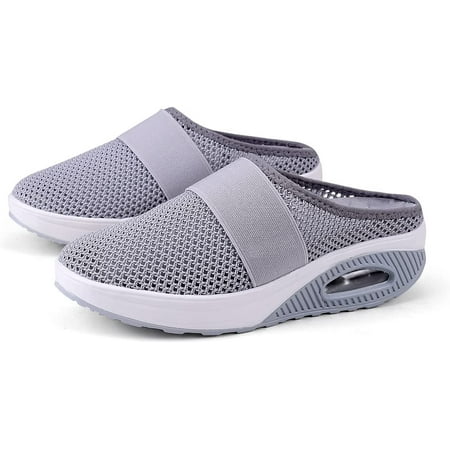 Womens Air Cushion Slip-On Walking Shoes Orthopedic Diabetic Walking Shoes Sandals with Arch Support Air Cushion Platform Mesh Sneaker Sandals
Womens Air Cushion Slip-On Walking Shoes Orthopedic Diabetic Walking Shoes Sandals with Arch Support Air Cushion Platform Mesh Sneaker Sandals