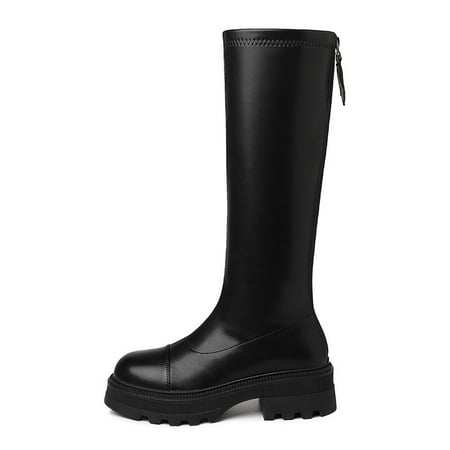 Solid Color Block Heel Knee High Boots Waterproof Comfortable Zipper Round Toe Boots Women‘s Shoes
Solid Color Block Heel Knee High Boots Waterproof Comfortable Zipper Round Toe Boots Women‘s Shoes