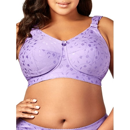 Elila Womens Sidney Jacquard Wire-Free Bra Style-1305F