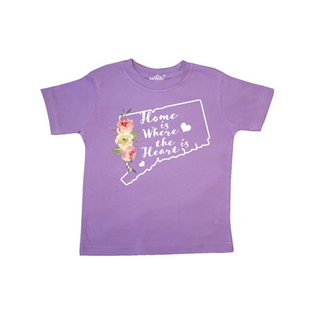 Inktastic Connecticut Home is Where The Heart is with Watercolor Floral Gift Toddler Boy or Toddler Girl T-Shirt
Inktastic Connecticut Home is Where The Heart is with Watercolor Floral Gift Toddler Boy or Toddler Girl T-Shirt