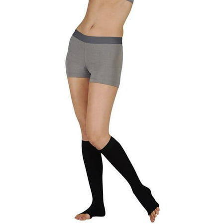 Juzo 21856 15-20 mmHg Soft Knee OT Silicone Short Black