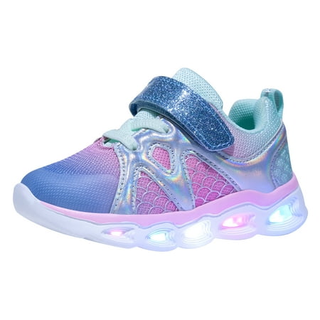 NEWMALL Girls LED Sneaker Light Up Flashing Kids Low Top Shoes (8 Toddler Blue)
NEWMALL Girls LED Sneaker Light Up Flashing Kids Low Top Shoes (8 Toddler Blue)