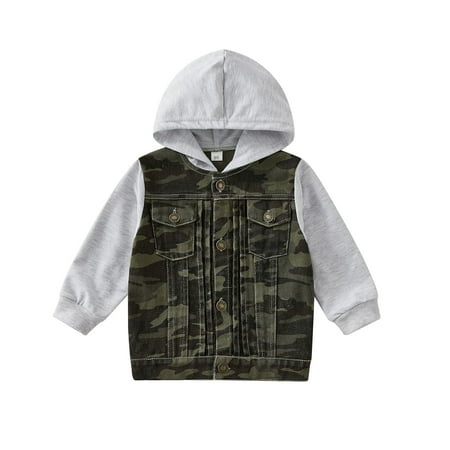 Toddler Baby Boy Hooded Jacket Long Sleeve Single-Breasted Denim Coat with Pockets 18M 24M 2T 3T 4T 5T 6T Kids Fall Casual Outwear
Toddler Baby Boy Hooded Jacket Long Sleeve Single-Breasted Denim Coat with Pockets 18M 24M 2T 3T 4T 5T 6T Kids Fall Casual Outwear