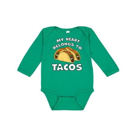 Inktastic My Heart Belongs to Tacos Gift Baby Boy or Baby Girl Long Sleeve Bodysuit
Inktastic My Heart Belongs to Tacos Gift Baby Boy or Baby Girl Long Sleeve Bodysuit