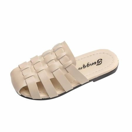 Summer Savings Clearance! 2023 TUOBARR Summer Slipper for Girls Toddler Shoes Baby Girls Cute Weave Hollow Out Non-slip Soft Sole Beach Roman Sandals Slippers Beige
Summer Savings Clearance! 2023 TUOBARR Summer Slipper for Girls Toddler Shoes Baby Girls Cute Weave Hollow Out Non-slip Soft Sole Beach Roman Sandals Slippers Beige