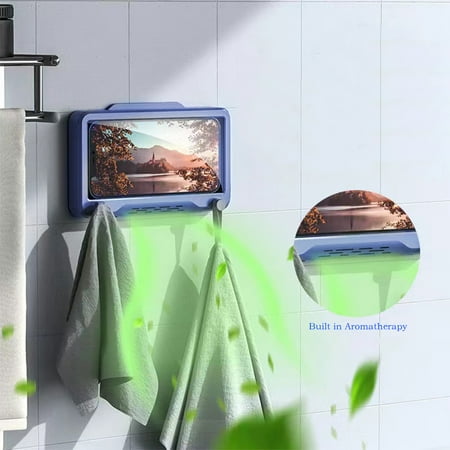 Fjofpr Clearance Shower Mobile Phone Bracket Waterproof Transparent Screen Wall Hanging Mobile Phone Bracket Storage Box With 2 Hooks for Outdoor
Fjofpr Clearance Shower Mobile Phone Bracket Waterproof Transparent Screen Wall Hanging Mobile Phone Bracket Storage Box With 2 Hooks for Outdoor