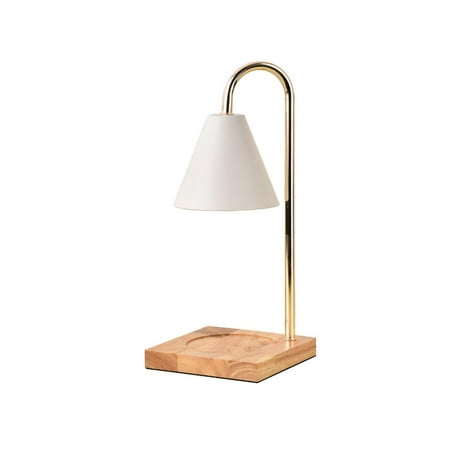 Aromatherapy Melting Wax Lamp Bedside Decoration Nordic Wood Diffuser Lamp