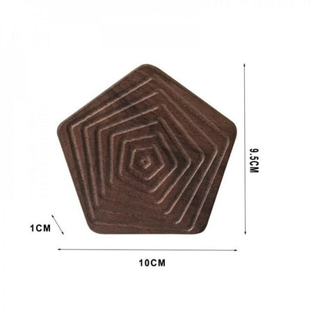 Newway Wood Coaster Kungfu Tea Cup Mat Coffee Coaster Beer Coaster Walnut Dark Wood Coaster (Black Walnut)
Newway Wood Coaster Kungfu Tea Cup Mat Coffee Coaster Beer Coaster Walnut Dark Wood Coaster (Black Walnut)