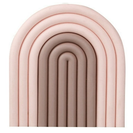 Journey Removable Rainbow Coasters Non Slip TPR Cup Mat Heat Insulation Pads Desktop Placemat Home Restaurant Decor(Pink)
Journey Removable Rainbow Coasters Non Slip TPR Cup Mat Heat Insulation Pads Desktop Placemat Home Restaurant Decor(Pink)