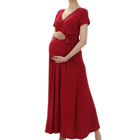 Womens Sleeveless Maternity Dress Summer Maternity Clothes Solid Color Printed Short Sleeve V Neck Maternity Clothes Red Dress Long Sleeve Dress For Daily Cottage Gowns
Womens Sleeveless Maternity Dress Summer Maternity Clothes Solid Color Printed Short Sleeve V Neck Maternity Clothes Red Dress Long Sleeve Dress For Daily Cottage Gowns