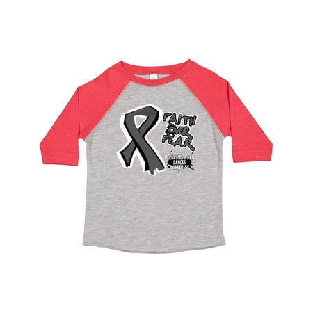 Inktastic Ribbon Faith over Fear Melanoma & Skin Cancer Awareness Gift Toddler Boy or Toddler Girl T-Shirt
Inktastic Ribbon Faith over Fear Melanoma & Skin Cancer Awareness Gift Toddler Boy or Toddler Girl T-Shirt