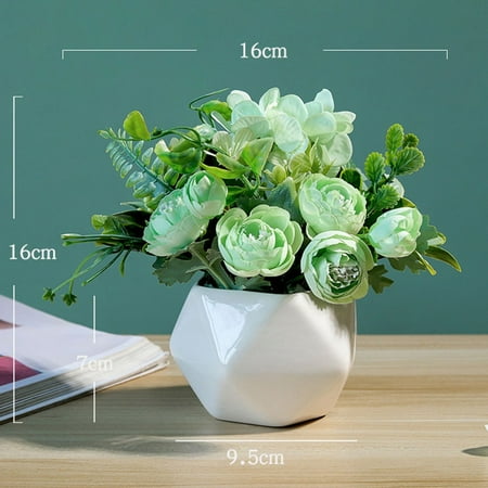 Fule Simple geometric simulation flower ornaments potted decoration home green plants
Fule Simple geometric simulation flower ornaments potted decoration home green plants